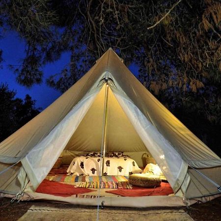 Glamping At A Lovely Tent In Skiaxtro- Marathopoli Villa Exterior foto