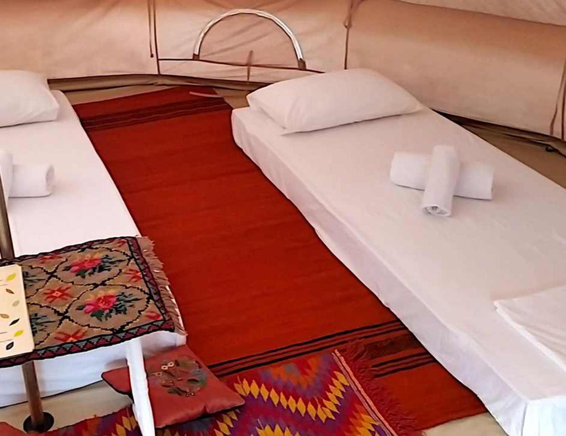 Glamping At A Lovely Tent In Skiaxtro- Marathopoli Villa Exterior foto